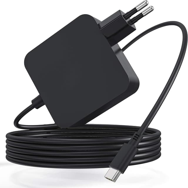 Detalle de Chargeur USB‑C portable 65 W pour ordinateur (MacBook Pro/Air, Zenbook, ThinkPad Yoga, Chromebook, etc.)