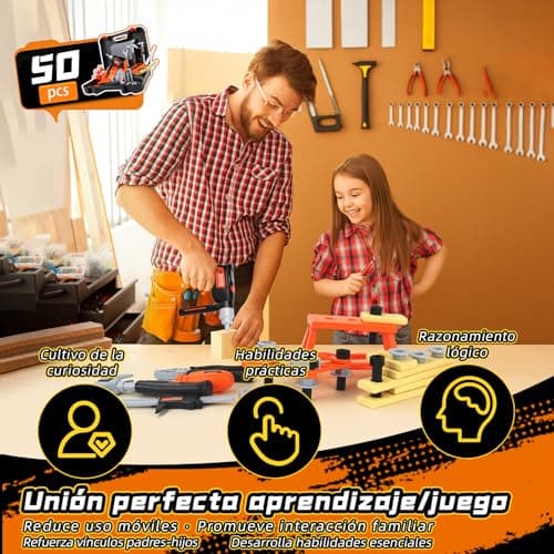 Thumbnail 6 de Charmofun Motosierra Juguete 50pcs ðŸ›