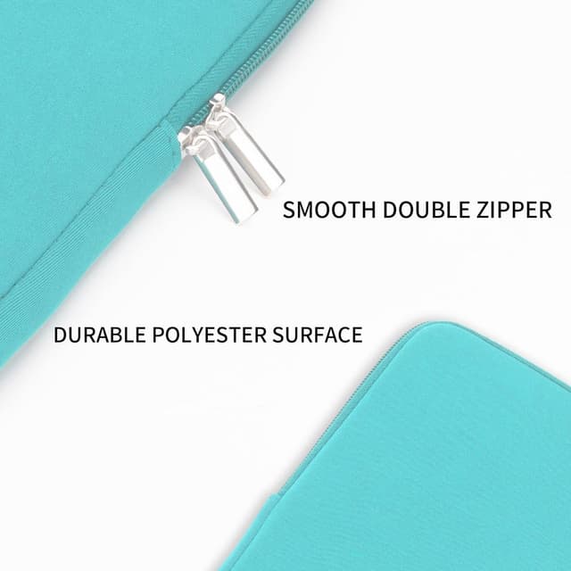 Detalle 2 de RAINYEAR 14 Inch Laptop Sleeve Protective Case with Soft Lining & Padded Zipper (Blue)