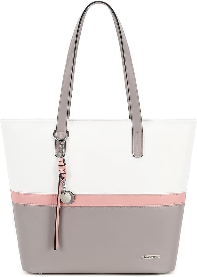 Detalle de Pomelo Best borsa tote donna grande 32 cm