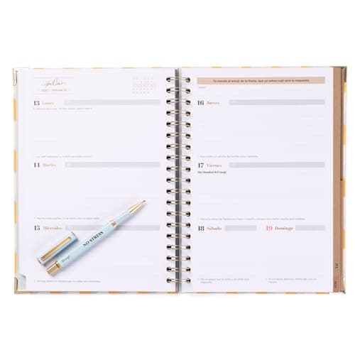 Detalle 1 de Mr.Wonderful Set Agenda Office 2025-26 extragrande, semanal 🗓