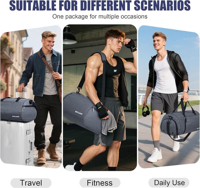 Thumbnail 6 de BECOJADDE 35L gym duffel with shoe compartment