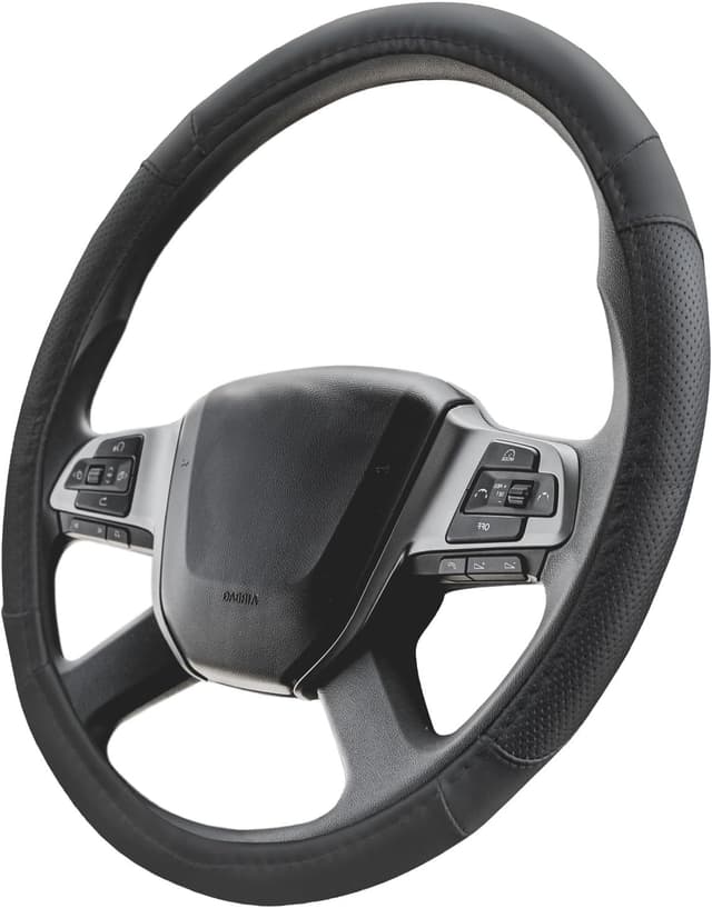 Imagen de Upgrade4cars Couvre Volant Camion 44-46 cm Noir đźšš en OfertitasTOP