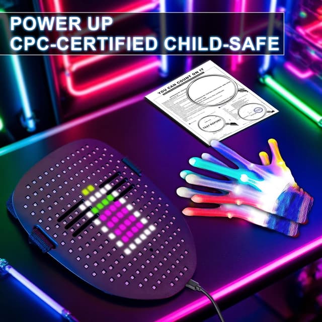 Thumbnail 6 de StimuVariety Mascara Led Guantes