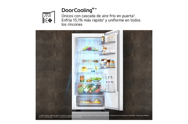 Thumbnail 5 de LG GBBSJ20DSW Frigorífico combi 375 l, 2,03 m