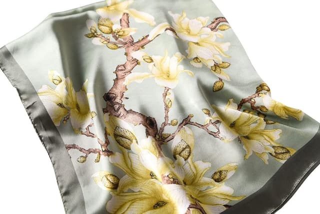 Detalle 2 de MAIRY Women’s Long Lightweight Scarf (180 x 85 cm) – Oversized Neckerchief for Weddings and Wraps