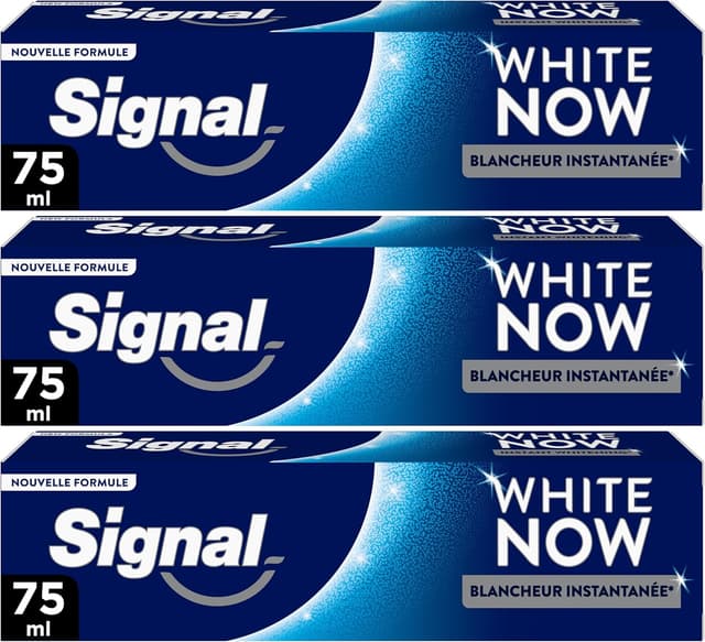 Detalle de Signal White Now Original 3x75 ml