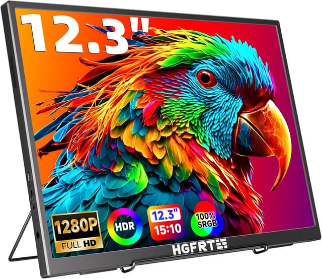 Detalle de HGFRTEE Portable Monitor 12,3 Zoll FHD IPS