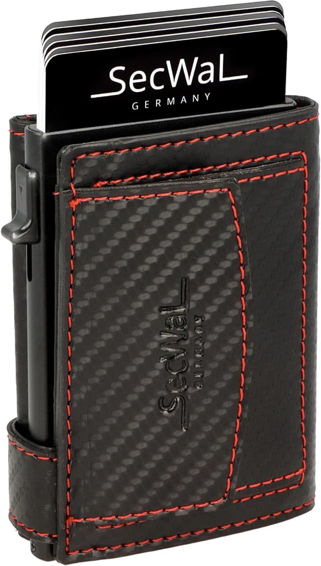 Detalle 2 de SecWal Slim Wallet mit 6 Karten RFID