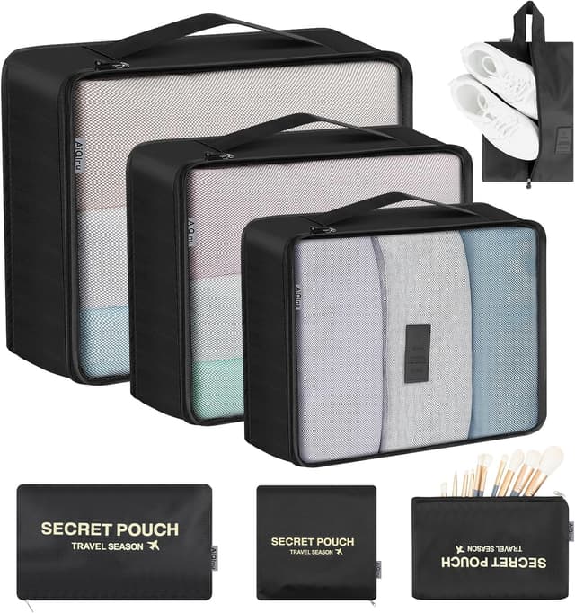 Detalle de AiQInu Organizer Valigie Set 7 pezzi