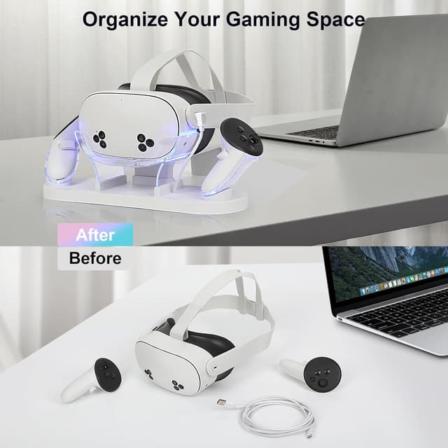 Thumbnail 4 de Growalleter Charging Dock for MetaQuest 3S