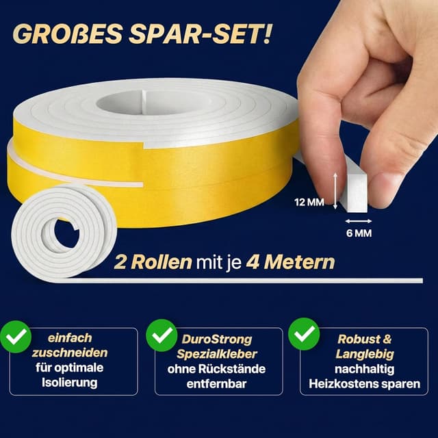 Detalle de SilverRack guarnizione autoadesiva porta 8 m