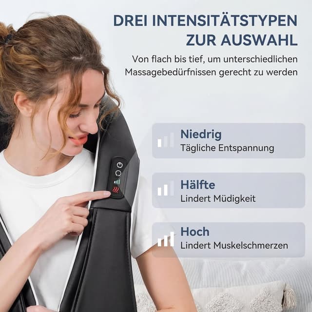 Detalle 2 de Nackenmassagegerät 3D mit Wärme