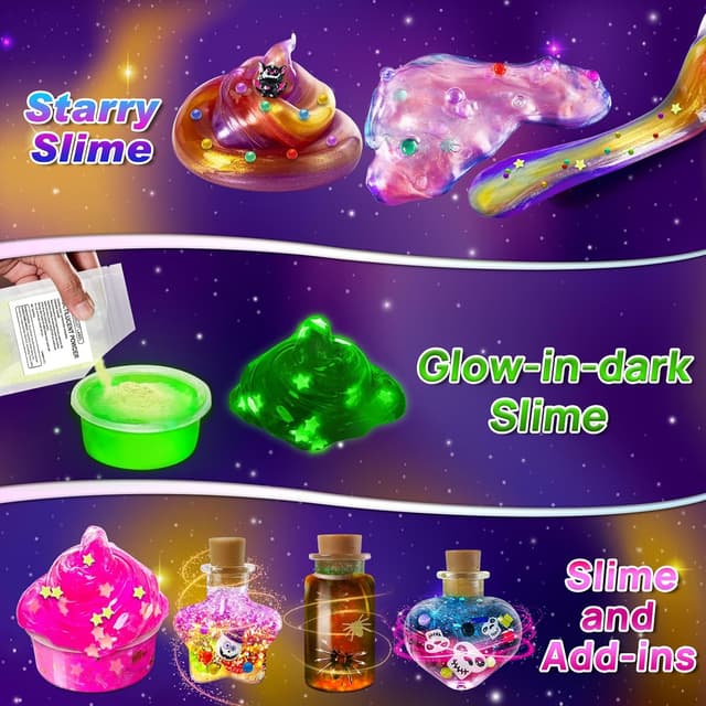 Thumbnail 4 de Galaxy Wizard Slime Making Kit 44 piezas