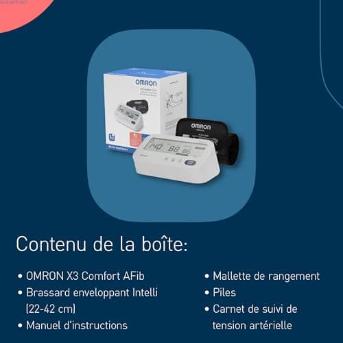 Thumbnail 6 de OMRON X3 Comfort AFib 💓 Tensiómetro de brazo, clínico