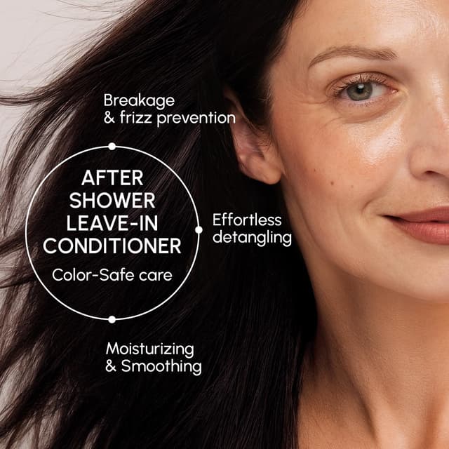 Detalle de MAREE Leave-In Conditioner Hair Gloss (2 Pack) for Dry, Damaged Hair with Keratin & Argan Oil