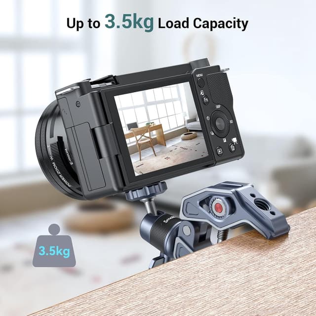 Detalle 2 de SmallRig Super Clamp with Ballhead (4102) – camera mount clamp with quick release adapter