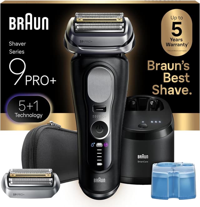 Detalle de Braun Series 9 PRO+ 9660CCPS electric shaver