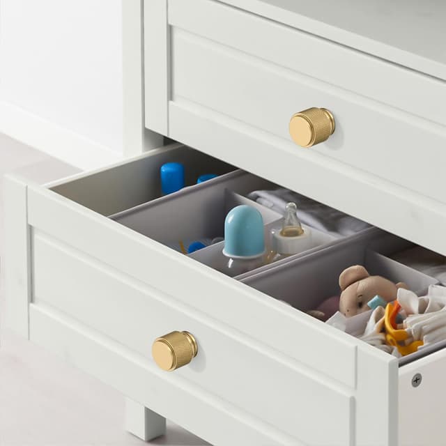 Detalle 2 de Amerdeco Möbelknöpfe Champagner Bronze 10er Set