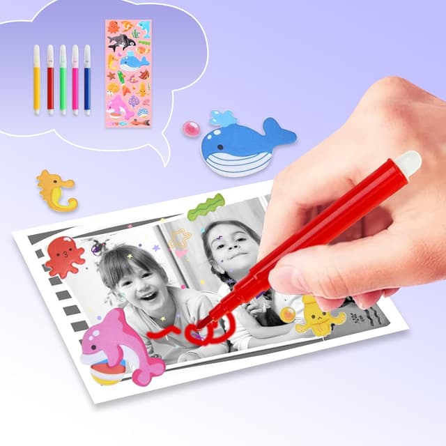 Thumbnail 4 de Sofortbildkamera Kinder Mit Selfie 1080P