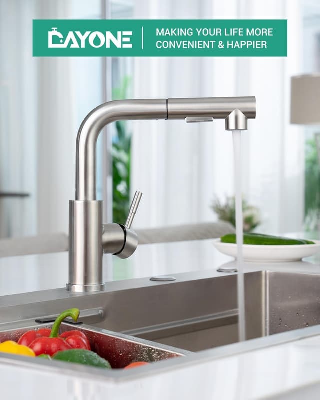 Thumbnail 6 de DAYONE Küchenarmatur SUS304 Ausziehbare Brause