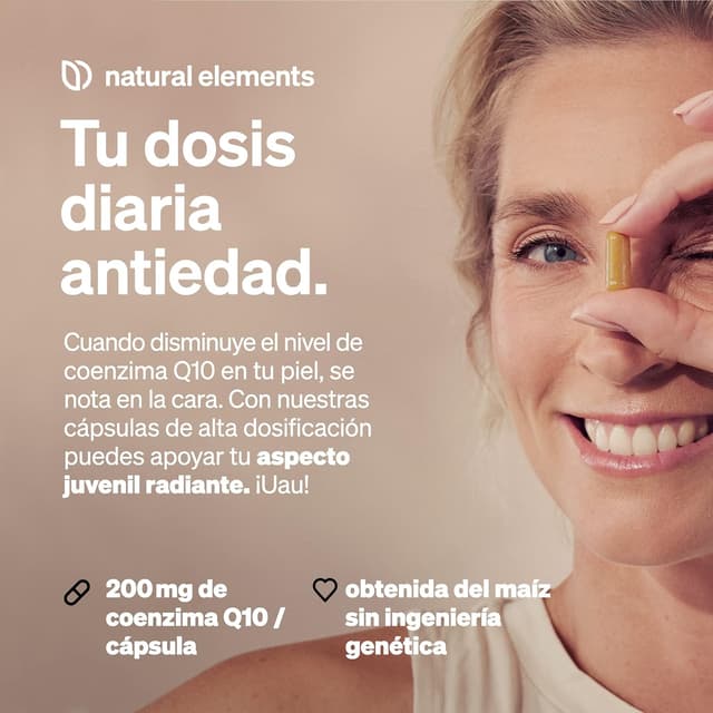 Thumbnail 2 de Coenzima Q10 – 200 mg vegano – 120 cápsulas 🌱