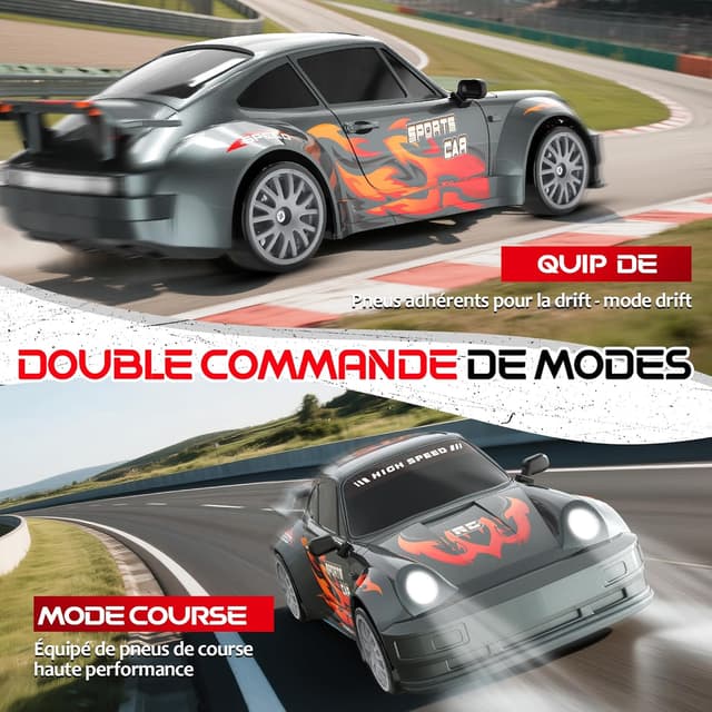 Thumbnail 3 de HappyGoLucky Voiture Télécommandée Drift 1:24 10-15KM/H