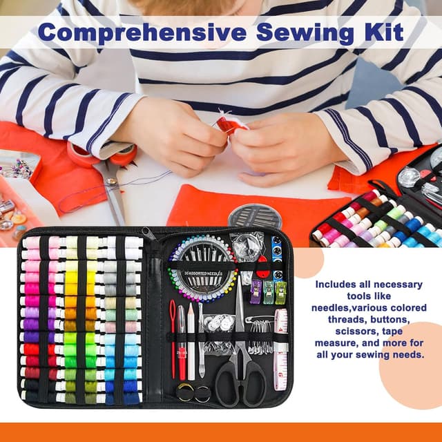 Thumbnail 4 de Portable sewing kit JUNING 42 threads