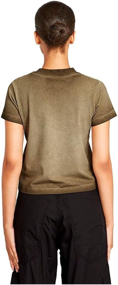 Detalle 2 de G-STAR Damen Overdyed Micro Boxy Top – bequemes Oberteil mit originellem Look