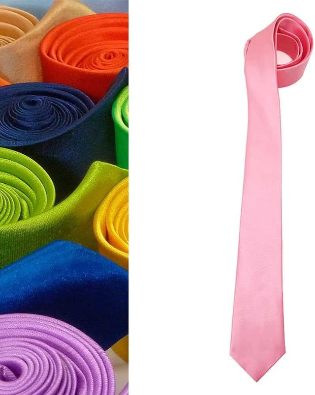 Thumbnail 2 de OcioDual Corbatas de Hombre, Elegancia Rosa para Eventos 🎉