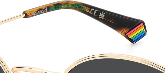 Detalle 2 de Occhiali da sole Polaroid PLD 6228/S/X unisex ovali in plastica