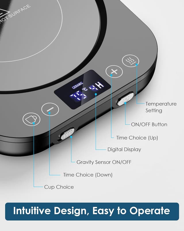 Thumbnail 6 de Accwork Scalda Tazze per caffè fino a 85°C