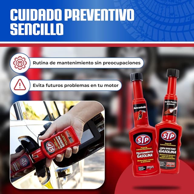Thumbnail 5 de STP Pack pre ITV limpieza inyectores gasolina 200 ml