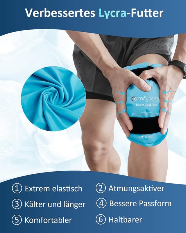 Thumbnail 3 de Comfytemp Kühlmanschette Knie 35x27 cm