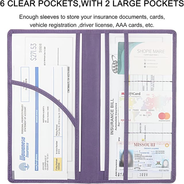 Detalle 2 de LumiMokki car registration holder, Purple