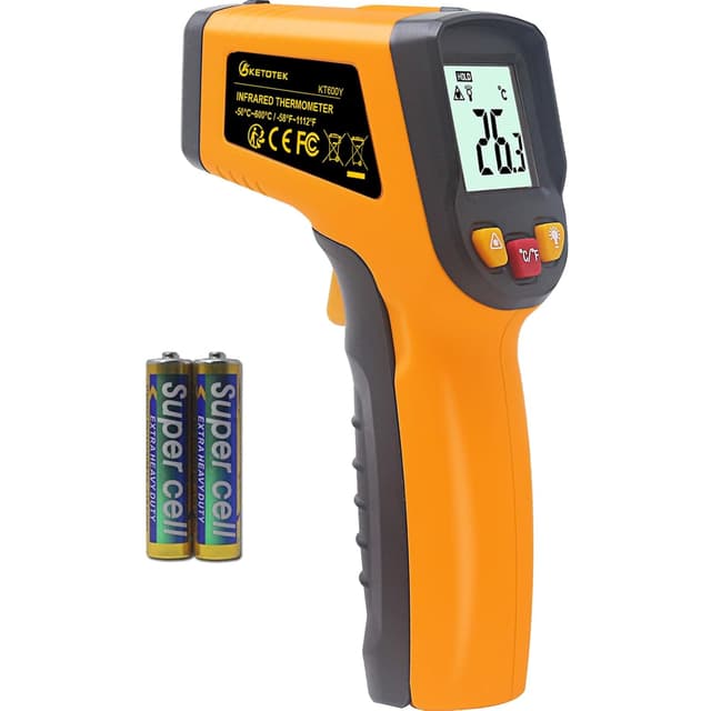 Detalle de KETOTEK Laser Thermometer Gun -50–600℃