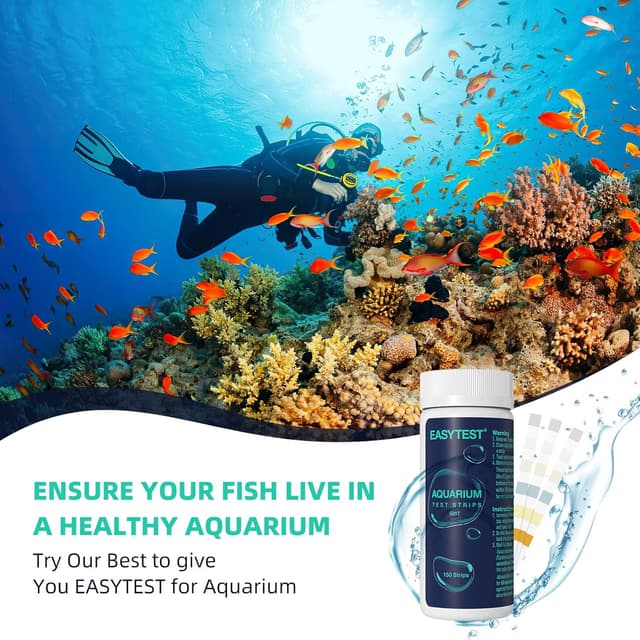 Thumbnail 4 de EASYTEST 6 in 1 Aquarium Test Strips 150 pack