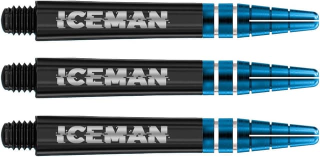 Detalle de RED DRAGON Gerwyn Price Iceman Nitrotech Dart-Stiele – 2 Sets pro Packung (insgesamt 6 Stiele)