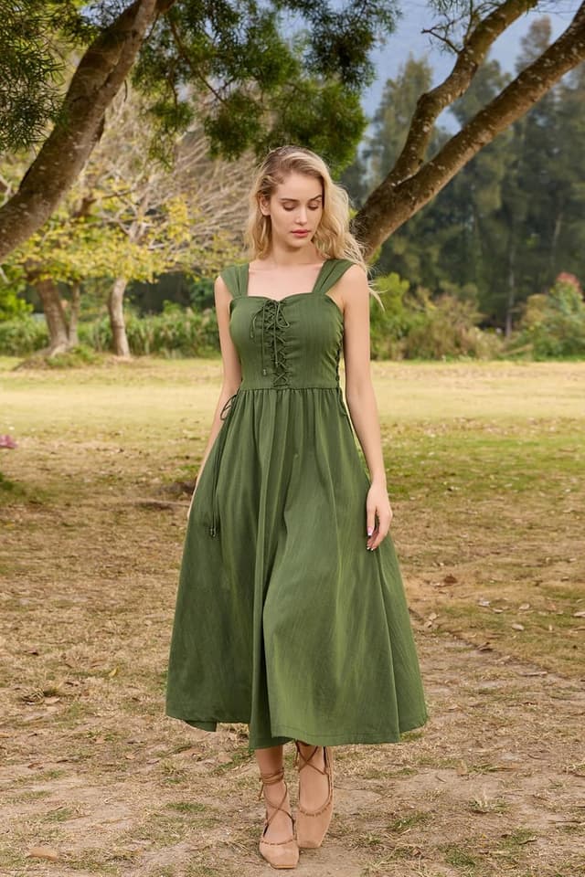 Thumbnail 5 de SCARLET DARKNESS Robe corsage sans manches đ