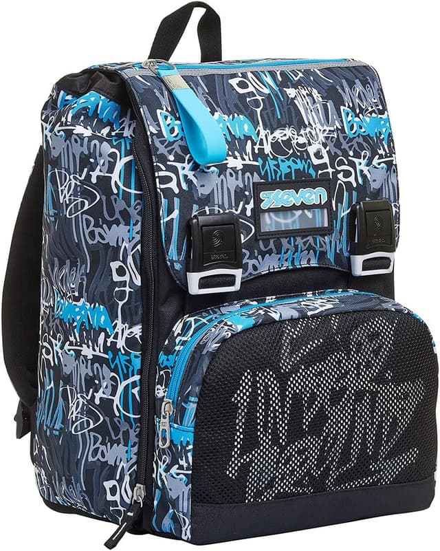 Detalle de Seven Urban Rock Zaino Estensibile Seven, 28x41x13(+9) cm, fino a 28 litri