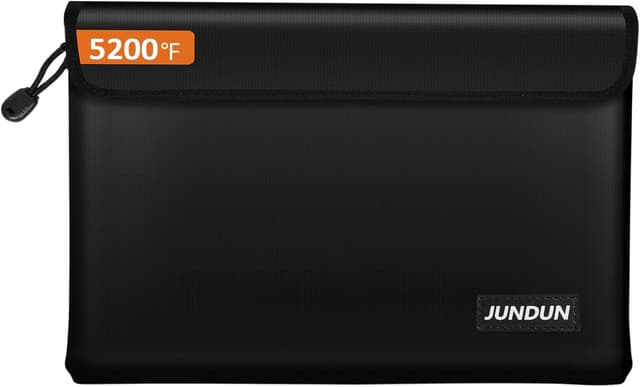 Imagen de JUNDUN Feuerfeste Dokumententasche 27x17 cm en OfertitasTOP