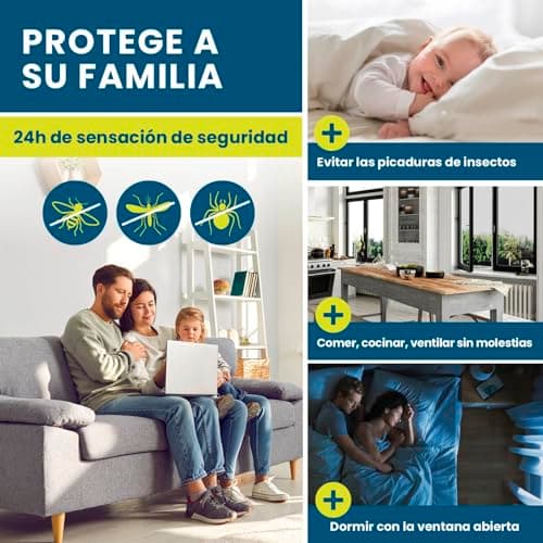 Thumbnail 7 de Hoberg Mosquitera para Ventanas con fijación magnética (negra) recortable hasta 150 x 130 cm