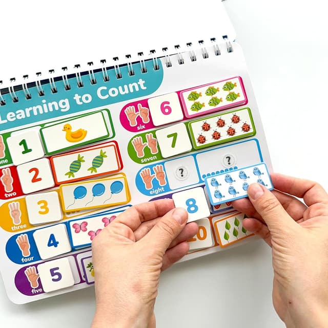 Thumbnail 6 de QUOKKA Montessori Busy Book for Toddlers (Ages 1–3 / Pre-K) with 15 Learning Activities