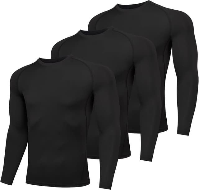 Imagen de AMZSPORT Maglia Compressione Uomo 3 pezzi en OfertitasTOP