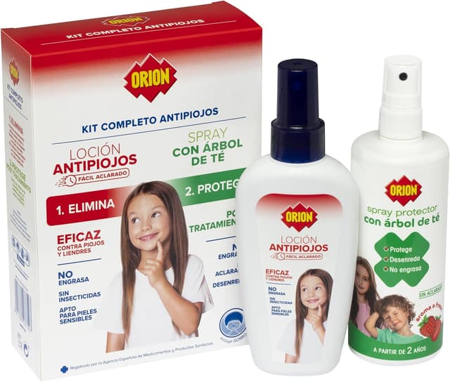 Imagen de Orion Kit Antipiojos con Dimeticona 100ml en OfertitasTOP