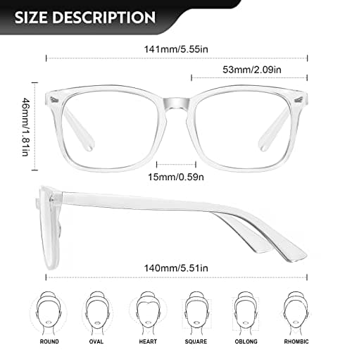 Thumbnail 1 de Ougenni Blue Light Blocking Glasses 3-pack ๐