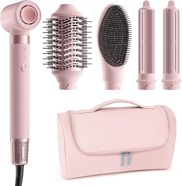 Imagen de MESCOMB 5‑in‑1 Air Styler spazzola asciugacapelli 110000 RPM 🎀 en OfertitasTOP