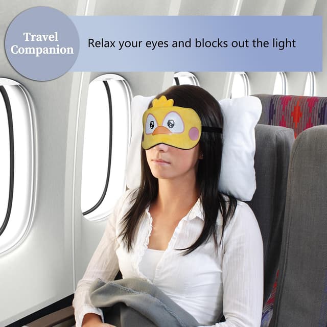 Thumbnail 3 de Mezeic Schlafmaske Küken Augenmaske