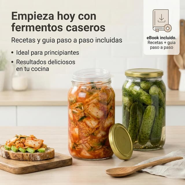 Thumbnail 6 de myFERMENTS Set tarros de cristal 2L