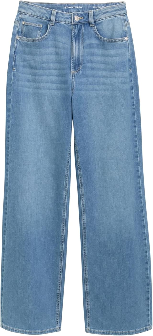 Detalle de TOM TAILOR Jeans Larghi Donna: comfort quotidiano con linea morbida